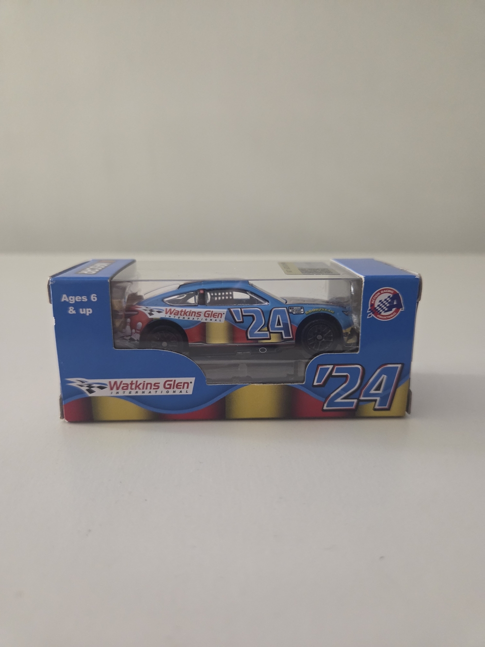 Watkins Glen '24 Blue Die-Cast Race Car Toy